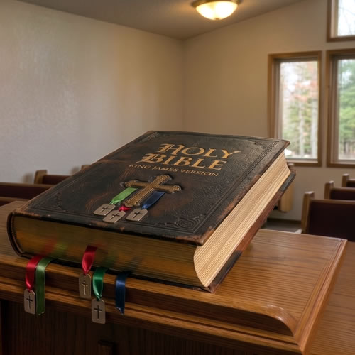 st paul bible on dias